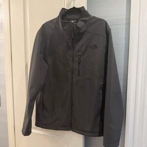 The North Face Men's Charcoal Softshell Jacket Size XL
